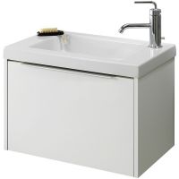 Тумба под раковину Jacob Delafon XS 60 подвесная Белая глянцевая арт-EB466-J5 — фото 1, Тумбы под раковину