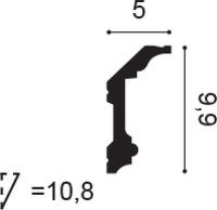Товар: Карниз Orac Decor 2000x99x50 мм арт-C321 - фото 3 Карниз Orac Decor 2000x99x50 мм арт-C321 — фото 3, Карнизы