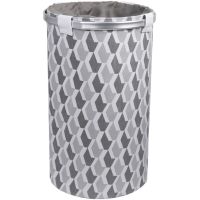 Корзина для белья Fixsen Smart Style Серая арт-FX-1033A — фото 1, Корзины для белья