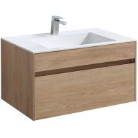 Товар: Тумба под раковину Vincea Chiara 80 подвесная N.Oak арт-VMC-2C800NO - фото 2 Тумба под раковину Vincea Chiara 80 подвесная N.Oak арт-VMC-2C800NO — фото 2, Тумбы под раковину