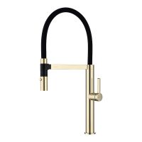 Смеситель для кухни Paulmark Leader Золото арт-Le214101-G — фото 1, Смесители для кухни