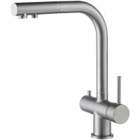 Смеситель для кухни Timo Saona Черное золото арт-2356/18FL — фото 1, Смесители для кухни