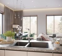 Кухонная мойка Domaci Бьелла DMC-76K арт-GWS-76K-308 черная — фото 5, Кухонные мойки