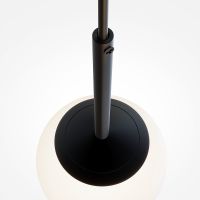 Подвесной светильник Maytoni Modern Basic form Белый Черный матовый арт-MOD321PL-01B1 — фото 2, Подвесные светильники
