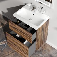 Тумба под раковину AM.PM Gem 60 Орех арт-M90FSX0602HF — фото 4, Тумбы под раковину