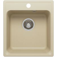 Товар: Кухонная мойка Reflection Quadra 43 Бежевая арт-RF0243BE - фото 1 Кухонная мойка Reflection Quadra 43 Бежевая арт-RF0243BE — фото 1, Кухонные мойки