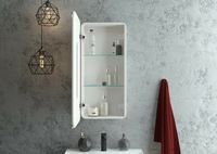 Товар: Зеркальный шкаф Континент Elliott LED 40 L с подсветкой Белый арт-МВК058 - фото 9 Зеркальный шкаф Континент Elliott LED 40 L с подсветкой Белый арт-МВК058 — фото 9, Зеркальные шкафы в ванную