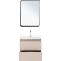 Тумба под раковину Aquanet Вега 2.0 60 подвесная Бежевая арт-337941 — фото 9, Тумбы под раковину