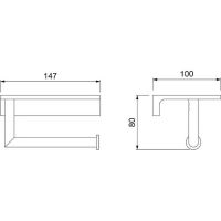 Товар: Держатель туалетной бумаги Timo Saona Золото матовое арт-13043/17 - фото 2 Держатель туалетной бумаги Timo Saona Золото матовое арт-13043/17 — фото 2, Держатели туалетной бумаги