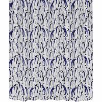 Штора для ванны WasserKRAFT Berkel 180х200 Пингвины арт-SC-49101 — фото 2, Шторы для ванной