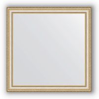 Зеркало Evoform Definite 75х75 Золотые бусы на серебре арт-BY 1027 — фото 1, Зеркала в ванную комнату