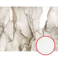 Фреска Ortograf Fluid art 34210 Фактура бархат FX Флизелин (3,5*2,7) Бежевый, Абстракция арт-34210 (бархат FX) — фото 1, Фрески