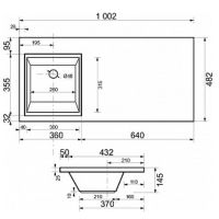 Тумба с раковиной Эстет Dallas Luxe 100 L Белая арт-ФР-00002315 — фото 9, Тумбы с раковиной