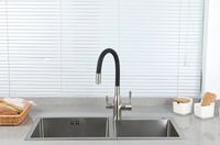 Смеситель для кухни Frap H69 Сатин Черный арт-F4396-5 — фото 2, Смесители для кухни