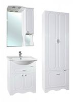 Шкаф пенал Bellezza Кантри 60 Белый арт-4629909090019 — фото 3, Пеналы для ванной комнаты