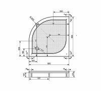 Товар: Душевой поддон из искусственного камня Эстет Омега 90х90 Белый арт-ФР-00000764 - фото 4 Душевой поддон из искусственного камня Эстет Омега 90х90 Белый арт-ФР-00000764 — фото 4, Душевые поддоны из искусственного камня