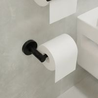 Держатель запасного рулона Fixsen Comfort Black  Черный матовый арт-FX-86010A — фото 3, Держатели для запасных рулонов