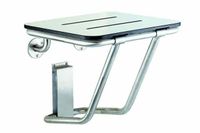 Дополнительное сиденье для туалета Nofer Хром арт-15065.S — фото 1, Сиденья