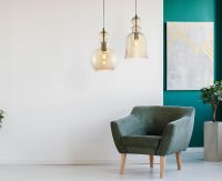 Товар: Подвесной светильник Maytoni Pendant Tone Янтарный Бронза арт-P002PL-01BZ - фото 3 Подвесной светильник Maytoni Pendant Tone Янтарный Бронза арт-P002PL-01BZ — фото 3, Подвесные светильники