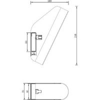 Настенный светильник Maytoni Modern Notta Белый матовый арт-MOD417WL-01W — фото 3, Бра