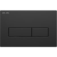Клавиша смыва AM.PM ErgoFit М Черная матовая арт-I110338 — фото 1, Кнопки смыва