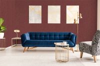 Обои Grandeco Elementum Винил на флизелине (0,53*10,05) Красный/Золото, Полоса/Линии арт-EE 1006 — фото 3, Обои для стен