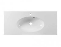 Раковина Эстет Вегас 100 Белая арт-ФР-00000994 — фото 2, Раковины встраиваемые сверху