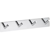 Вешалка для полотенец Bemeta Easy Нержавеющая сталь полированная арт-163106291 — фото 1, Крючки для полотенец