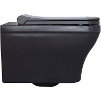 Унитаз Allen Brau Infinity подвесной Антрацит без сиденья арт-4.21011.AN — фото 8, Подвесные унитазы