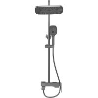 Душевая система Grossman Pragma Графит брашированный арт-500.K35.03.420 — фото 2, Душевые стойки