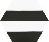 Керамогранит Codicer Porto Hex Capri Black 22х25 см арт-58362 — фото 1, Керамогранит