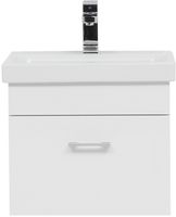 Тумба с раковиной Aquanet Нота 50 подвесная Белая арт-254064 — фото 3, Тумбы с раковиной