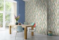 Обои RASCH Garden Винил на флизелине (0,53*10,05) Разноцветный, Листья арт-330229 — фото 4, Обои для стен