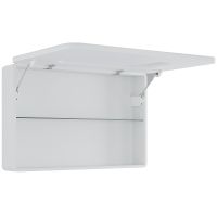 Товар: Зеркальный шкаф Creto Rainfall 90 с подсветкой Белый арт-22-900600WH - фото 3 Зеркальный шкаф Creto Rainfall 90 с подсветкой Белый арт-22-900600WH — фото 3, Зеркальные шкафы в ванную