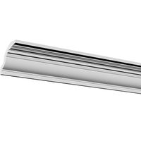 Товар: Карниз гибкий Перфект 2300x77x86 мм арт-AB102F - фото 1 Карниз гибкий Перфект 2300x77x86 мм арт-AB102F — фото 1, Карнизы