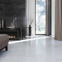 Керамогранит Керамин Габбро 1 серый подполированный 60х60 см арт-СК000040990 — фото 2, Керамогранит