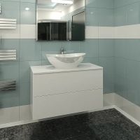 Тумба с раковиной Orange Otto 100 Белая арт-Ot-100TuMDF+G56 — фото 5, Тумбы с раковиной