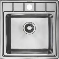 Кухонная мойка Seaman Eco Roma Нержавеющая сталь арт-SMR-5050A.A — фото 1, Кухонные мойки