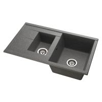 Кухонная мойка Aquaton Делия 87 Серая арт-1A716232DE230 — фото 2, Кухонные мойки