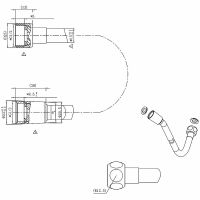 Душевая система Vincea Inspire с термостатом Хром арт-VSFW-3I21T1CH — фото 12, Встраиваемые душевые комплекты