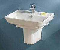 Раковина Jacob Delafon Struktura 65 Белая арт-EGC112-00 — фото 2, Раковины подвесные