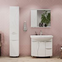 Тумба под раковину Volna Adel 80 2D.2Y Белая арт-tnADEL80.2D.2Y-01 — фото 5, Тумбы под раковину