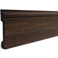 Плинтус Decor-Dizayn 2400x13x79 мм арт-005-73SH — фото 1, Плинтуса напольные