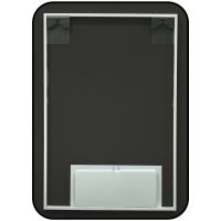 Товар: Зеркало Reflection Shadow 600х800 с подсветкой Черное с сенсорным выключателем, диммером, подогревом и часами арт-RF5732SH - фото 7 Зеркало Reflection Shadow 600х800 с подсветкой Черное с сенсорным выключателем, диммером, подогревом и часами арт-RF5732SH — фото 7, Зеркала в ванную комнату