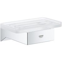 Мыльница Grohe Selection Cube Белая арт-40806000 — фото 2, Мыльницы