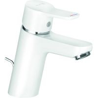 Смеситель для раковины Kludi Pure Easy Белый Хром арт-373829165 — фото 1, Смесители для раковины