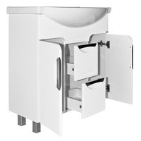 Товар: Тумба под раковину Mixline Кассиопея 75 Белая арт-529563 - фото 2 Тумба под раковину Mixline Кассиопея 75 Белая арт-529563 — фото 2, Тумбы под раковину