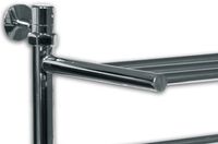 Водяной полотенцесушитель Ника Classic ЛП/ВП 100x50 с полкой Хром арт-ЛП ВП 100/50 — фото 4, Водяные полотенцесушители