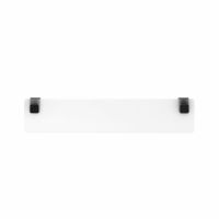 Стеклянная полка Ravak 10° Черная матовая арт-X07P567 — фото 2, Полки для ванной и душа