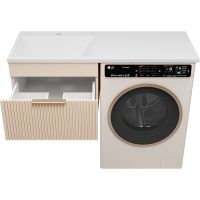 Товар: Тумба под раковину Brevita Enfida 120 подвесная Бежевая матовая арт-ENF-09060-031Я - фото 5 Тумба под раковину Brevita Enfida 120 подвесная Бежевая матовая арт-ENF-09060-031Я — фото 5, Тумбы под раковину